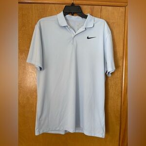 Nike Light Blue Dri Fit Top